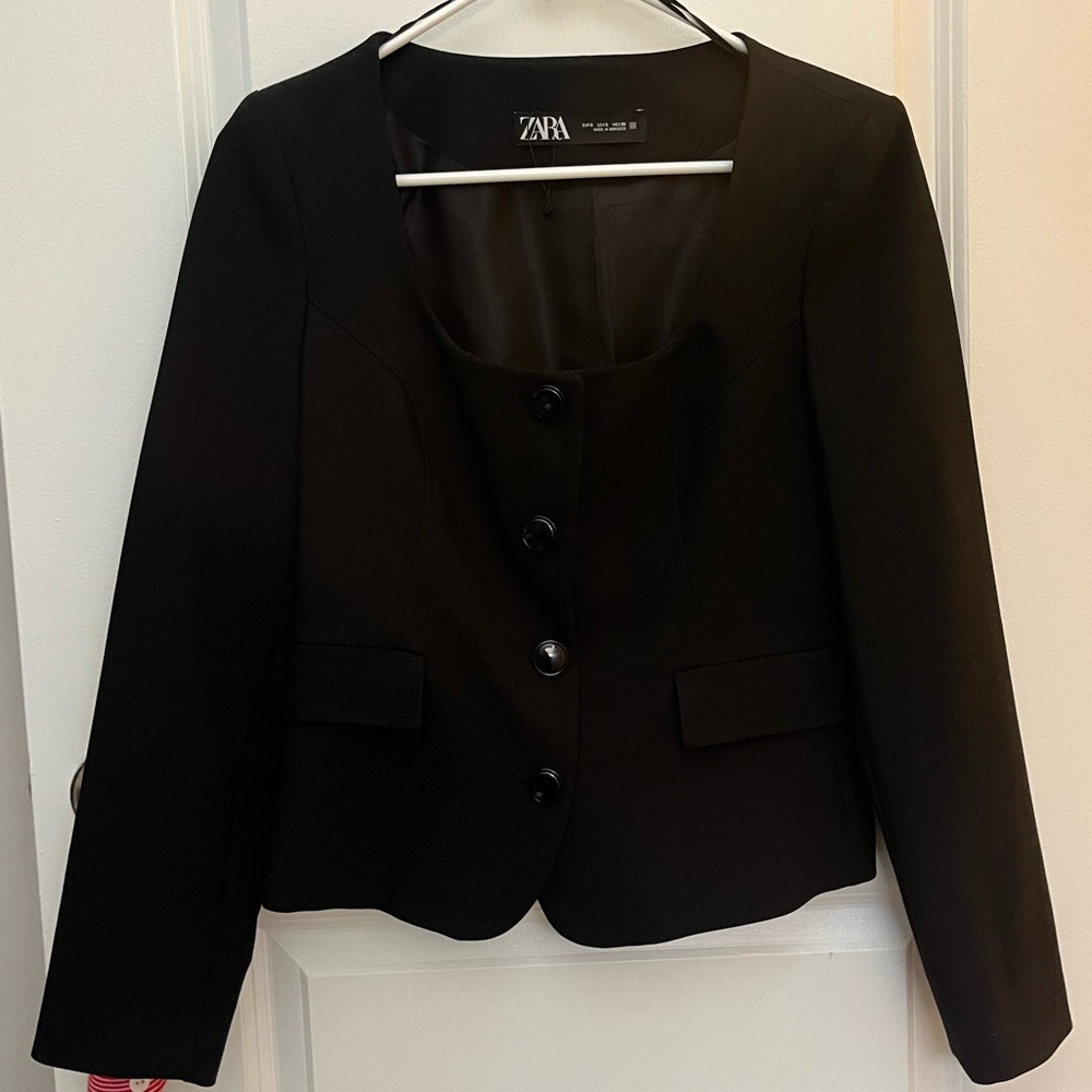 Zara cropped jacket - Used Excellent Condition